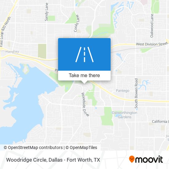 Mapa de Woodridge Circle