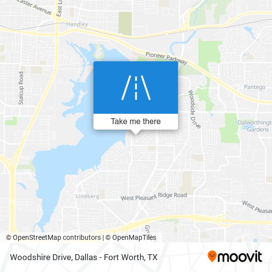 Woodshire Drive map