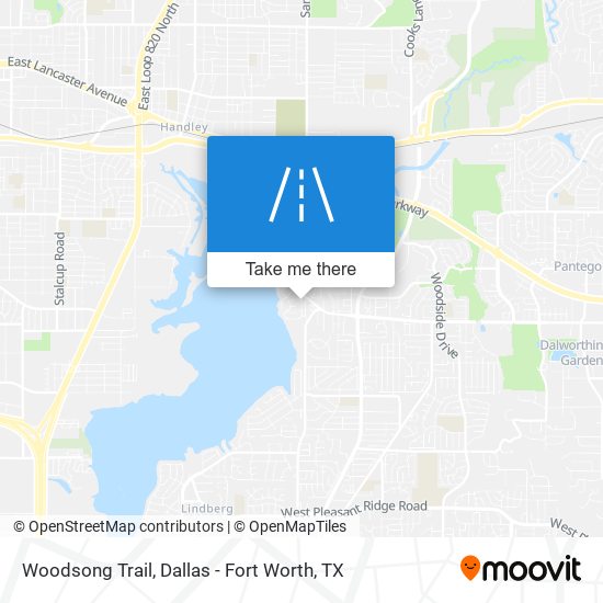 Woodsong Trail map