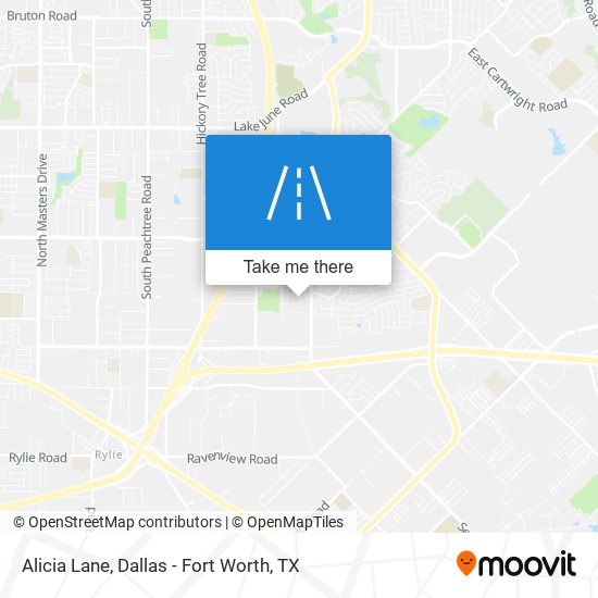 Alicia Lane map