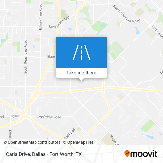 Carla Drive map