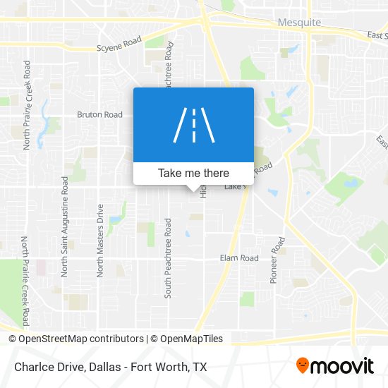Charlce Drive map
