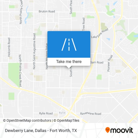 Mapa de Dewberry Lane
