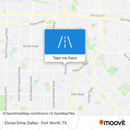 Eloise Drive map