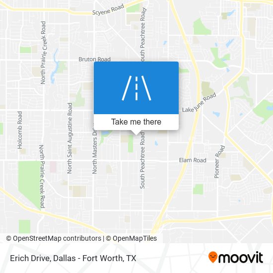 Erich Drive map