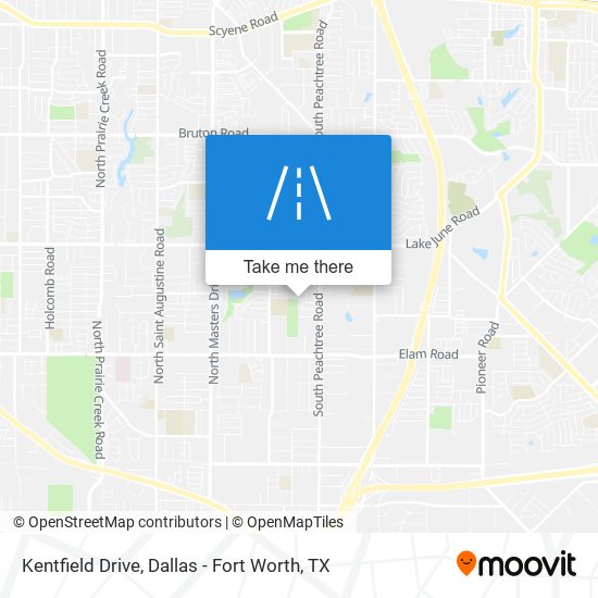 Mapa de Kentfield Drive