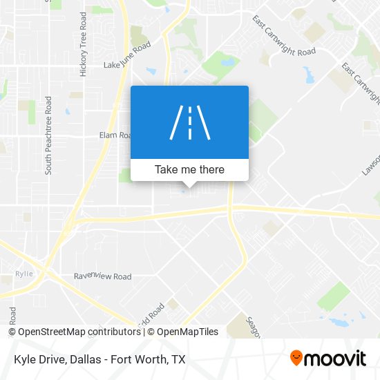 Kyle Drive map