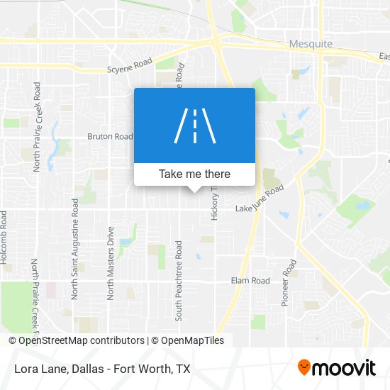 Mapa de Lora Lane