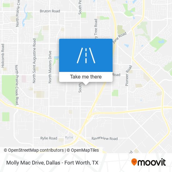 Molly Mac Drive map