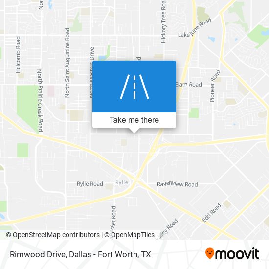 Rimwood Drive map