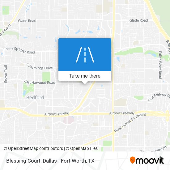 Blessing Court map