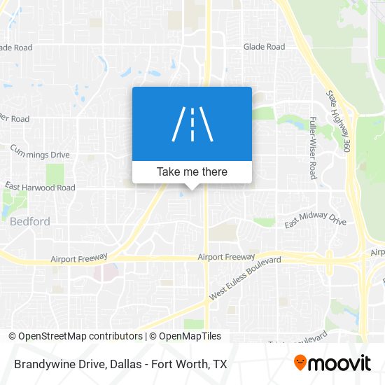 Brandywine Drive map