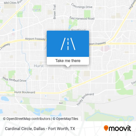 Mapa de Cardinal Circle