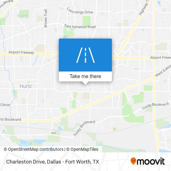 Charleston Drive map