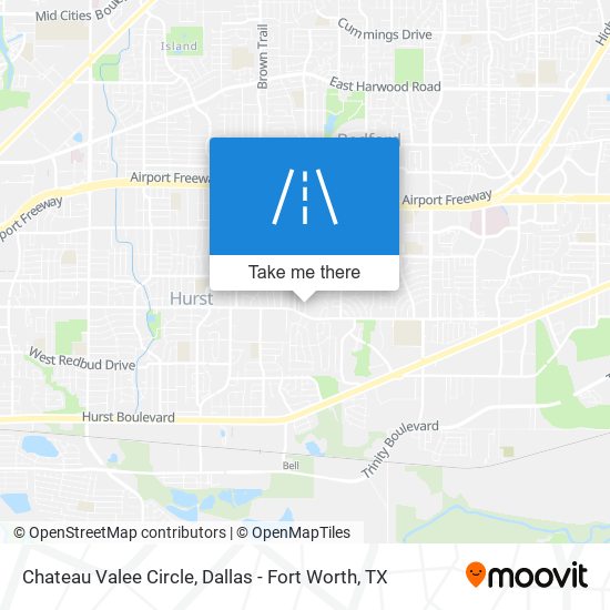 Mapa de Chateau Valee Circle