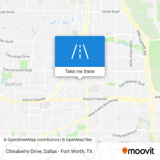 Chinaberry Drive map