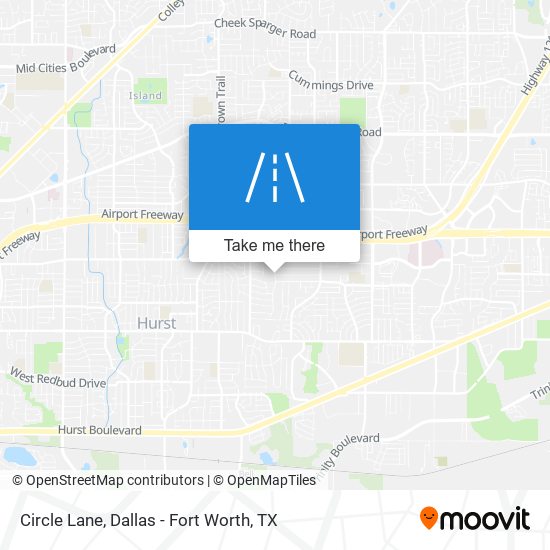 Mapa de Circle Lane