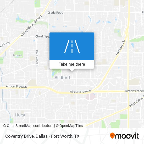 Coventry Drive map
