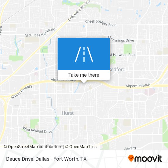 Deuce Drive map