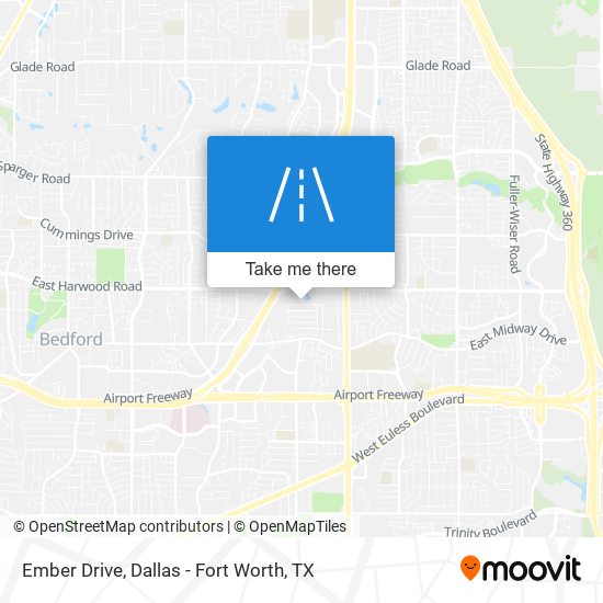 Ember Drive map