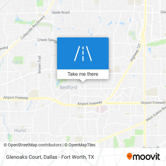 Mapa de Glenoaks Court