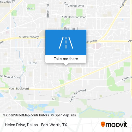 Helen Drive map