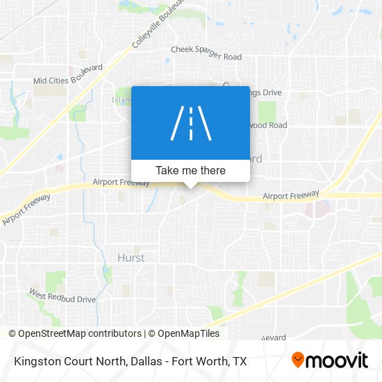 Mapa de Kingston Court North