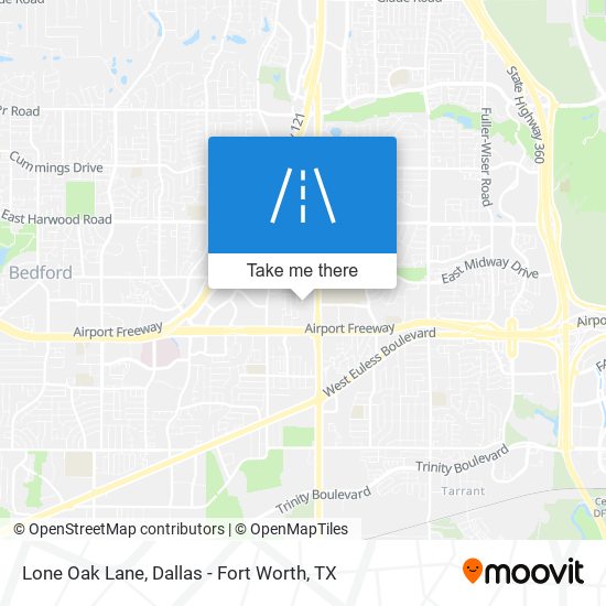 Mapa de Lone Oak Lane