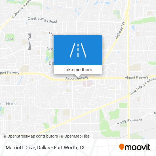 Mapa de Marriott Drive