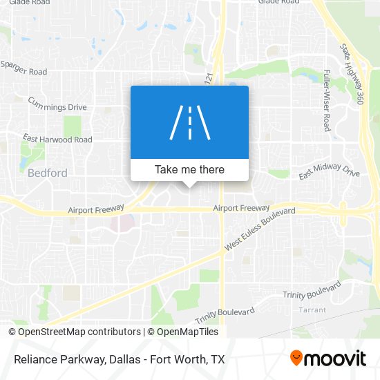 Reliance Parkway map