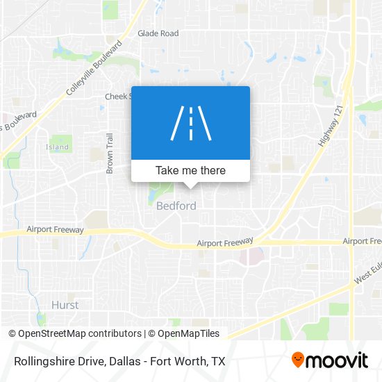 Rollingshire Drive map