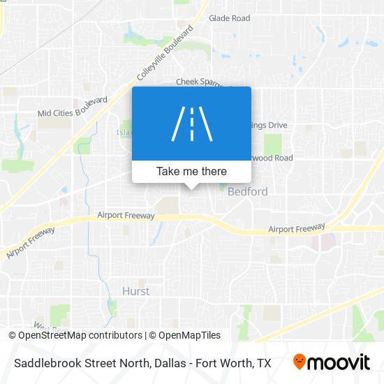 Saddlebrook Street North map