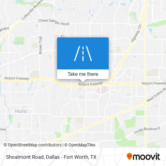 Shoalmont Road map