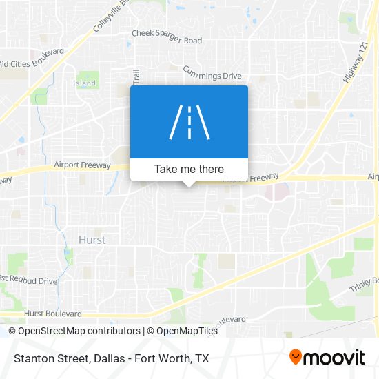Stanton Street map