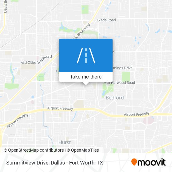 Summitview Drive map