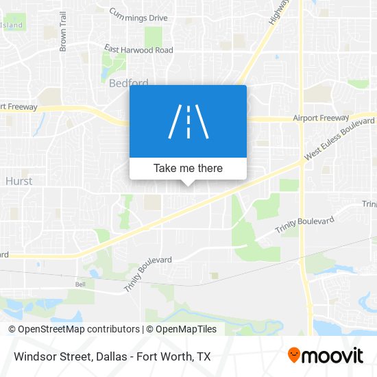 Mapa de Windsor Street