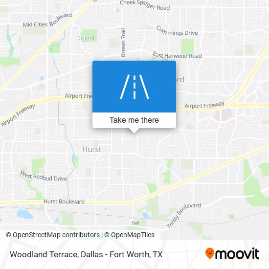 Woodland Terrace map