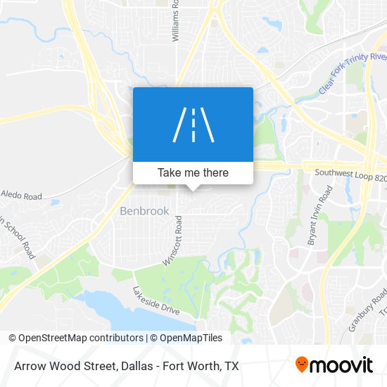 Arrow Wood Street map