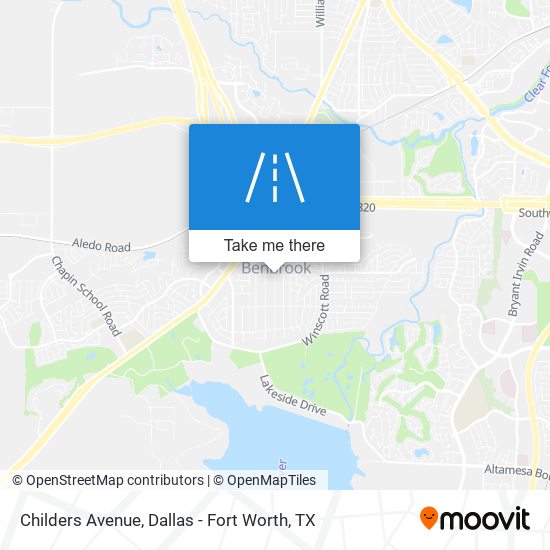 Childers Avenue map