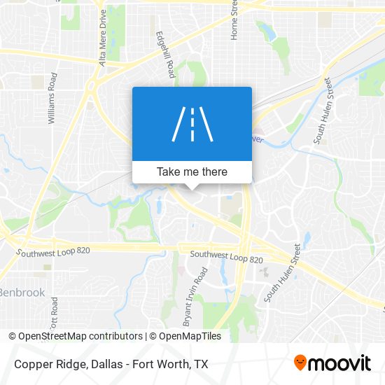 Mapa de Copper Ridge