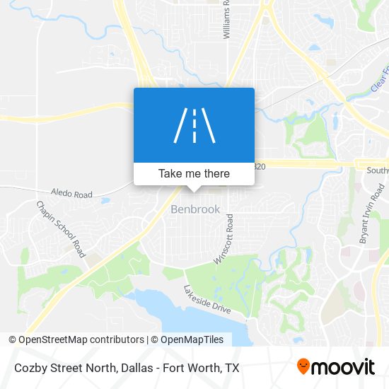 Cozby Street North map