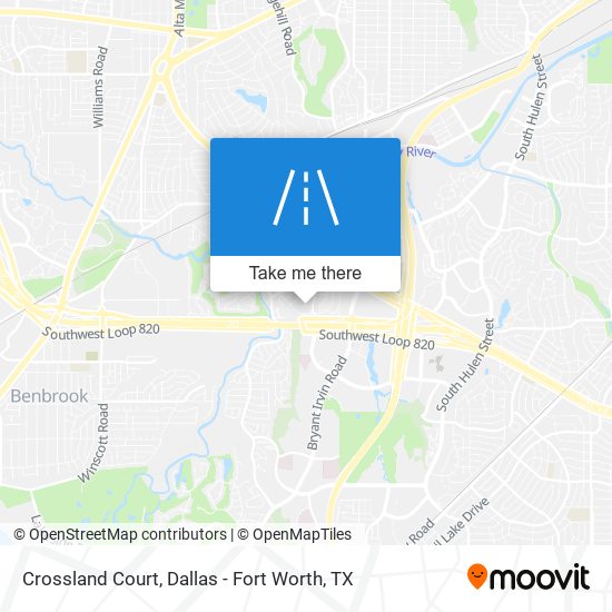Crossland Court map