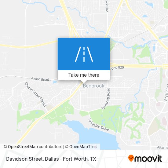 Mapa de Davidson Street