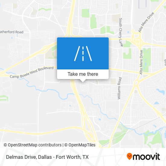 Delmas Drive map