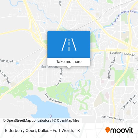 Elderberry Court map