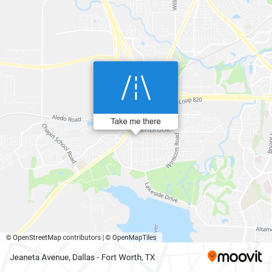 Mapa de Jeaneta Avenue