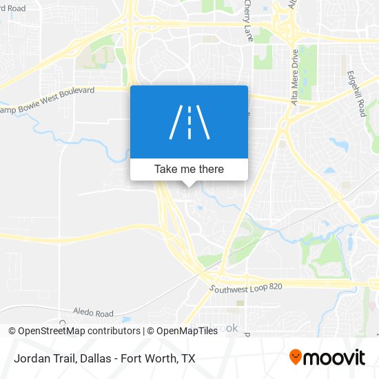 Jordan Trail map
