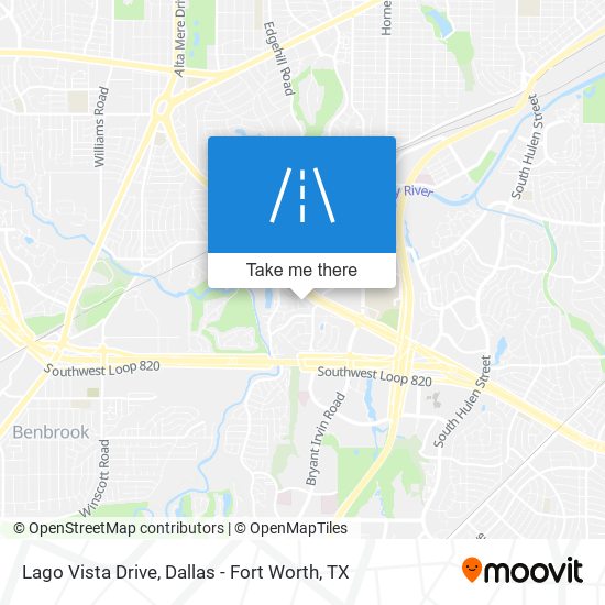 Lago Vista Drive map