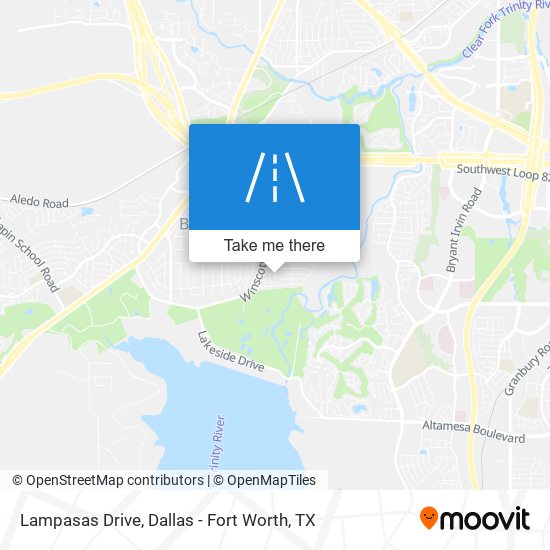 Mapa de Lampasas Drive