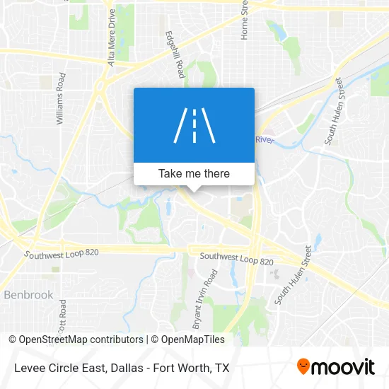 Levee Circle East map